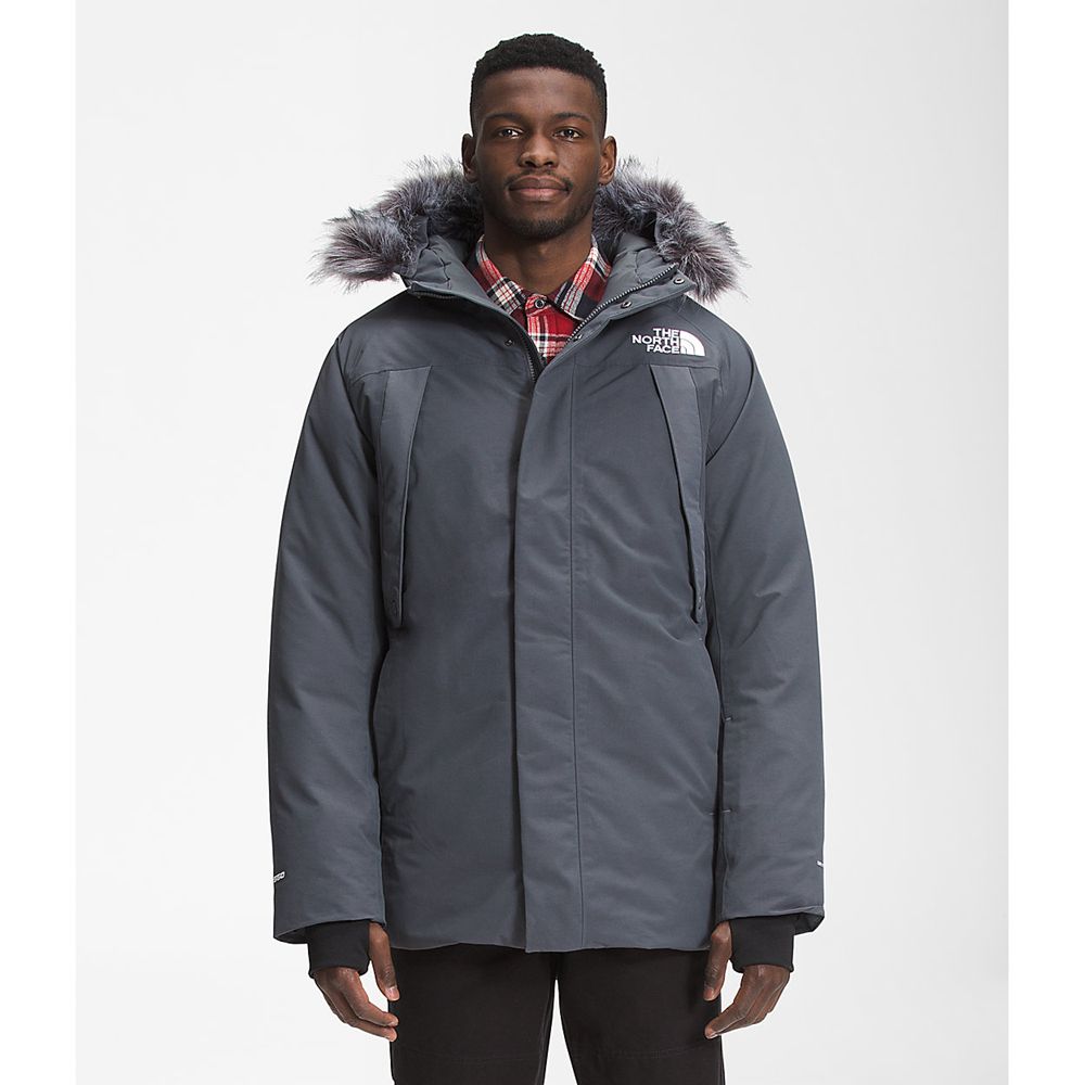 The North Face Parka Mens Australia - The North Face New Outerboroughs Grey (KLM-621904)